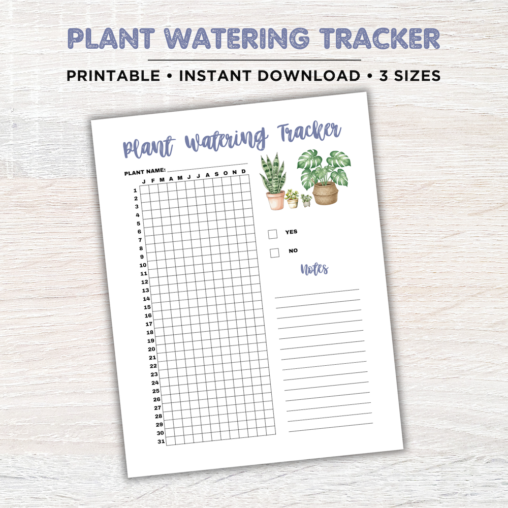 Plant Watering Tracker Listing Image 1