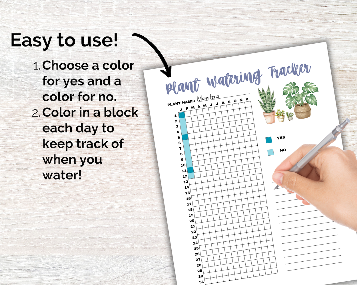 Plant Watering Tracker Listing Image 5