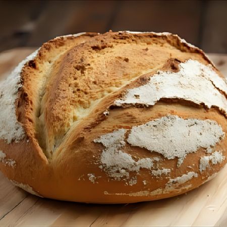 Loaf of sourdough bread