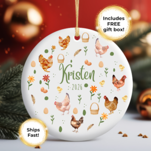 Chicken Lover Ornament 1